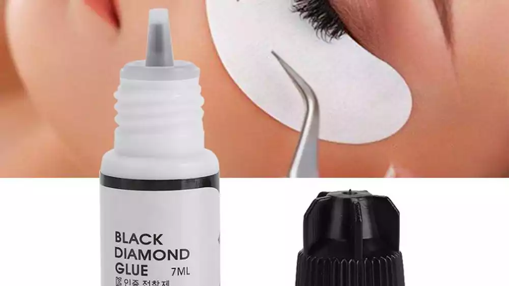 lash extension glue for sensitive eyes