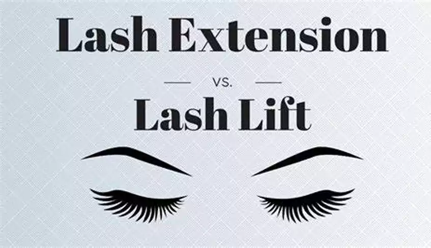 lash lift vs extensions
