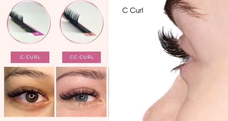 What Are C Curl Lashes